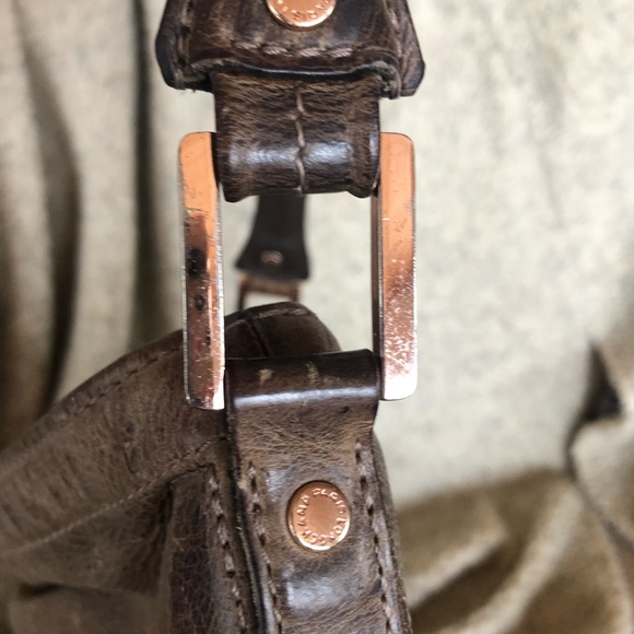 Longchamp Brown distressed Antelope VERY RARE - Picture 9 of 11